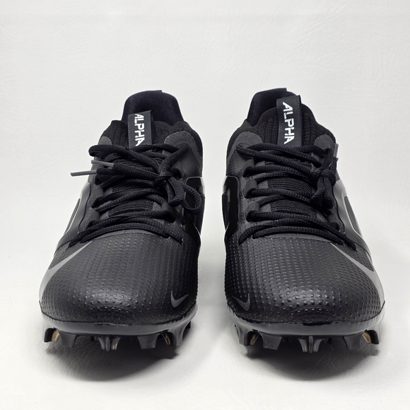 Nike Alpha Elite 4 Menace Football Cleats Black Gray FD7036-002 Mens Sz 8.5 New main image 4